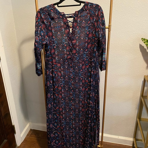 Gypsy 05 Long Sleeve Maxi Dress/ Cardigan - Picture 7 of 10
